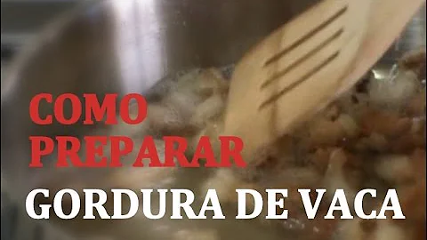 Como reaproveitar a gordura da carne?