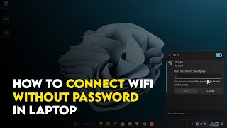 How to connect WiFi without password in laptop screenshot 5