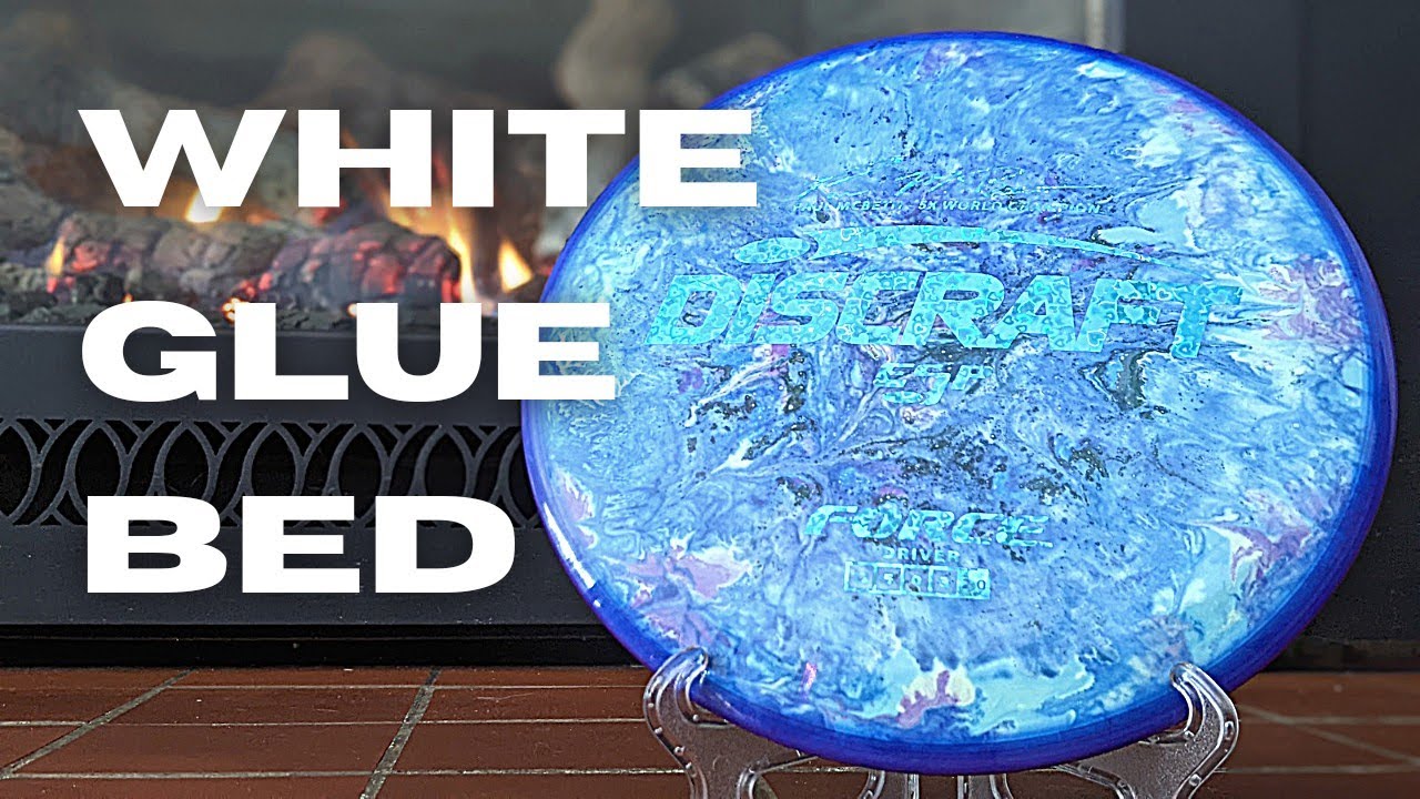 White Glue Bed Test Disc Golf Dye YouTube
