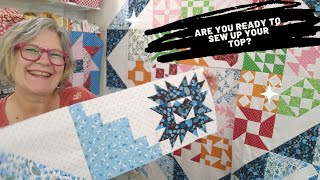Are you ready A Tip for sewing rows today and a lot more!