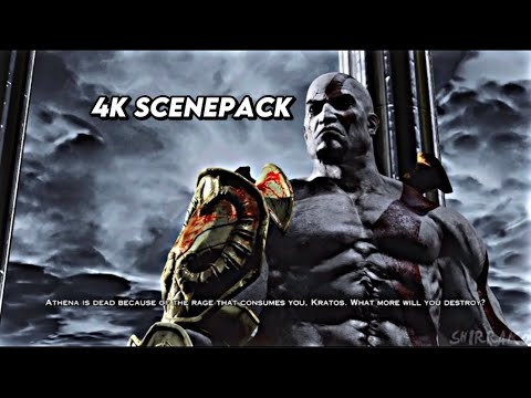 Kratos 4K Scenepack || Free To Use || No Credits Needed || #kratos