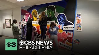 Hatboro-Horsham high school students merge art and technology in new mural honoring Black history