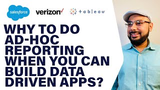 Why to do Ad-hoc Reporting when you can Build Data Driven Apps?