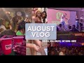 AUGUST VLOG: RECESS, REAL SOULFUL LIVE SHOW + MORE ENJOYMENT