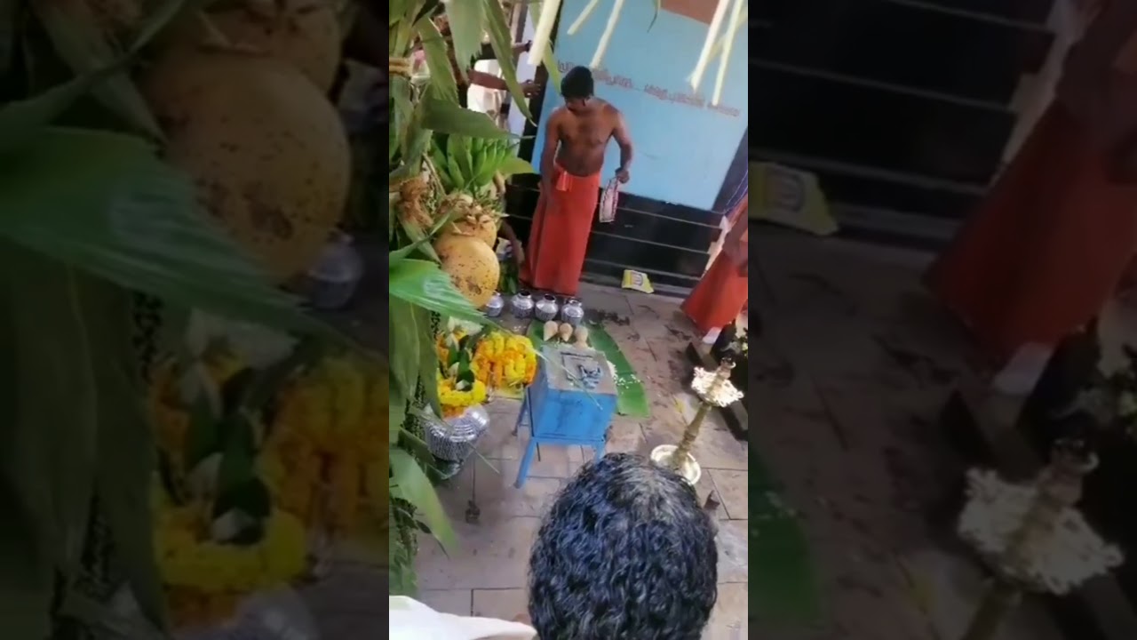 Kavadi maholsavam at Peranam Bhagavathy temple