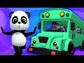 колеса на автобусе | детские рифмы | Bao Panda Wheels On The Bus