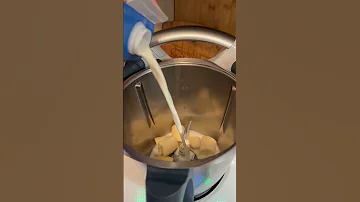 Спелый банан и молоко равно ВКУСНОТА!BANANENMILCH AUS THERMOMIX😃 #thermomix #термомикс#рецепты
