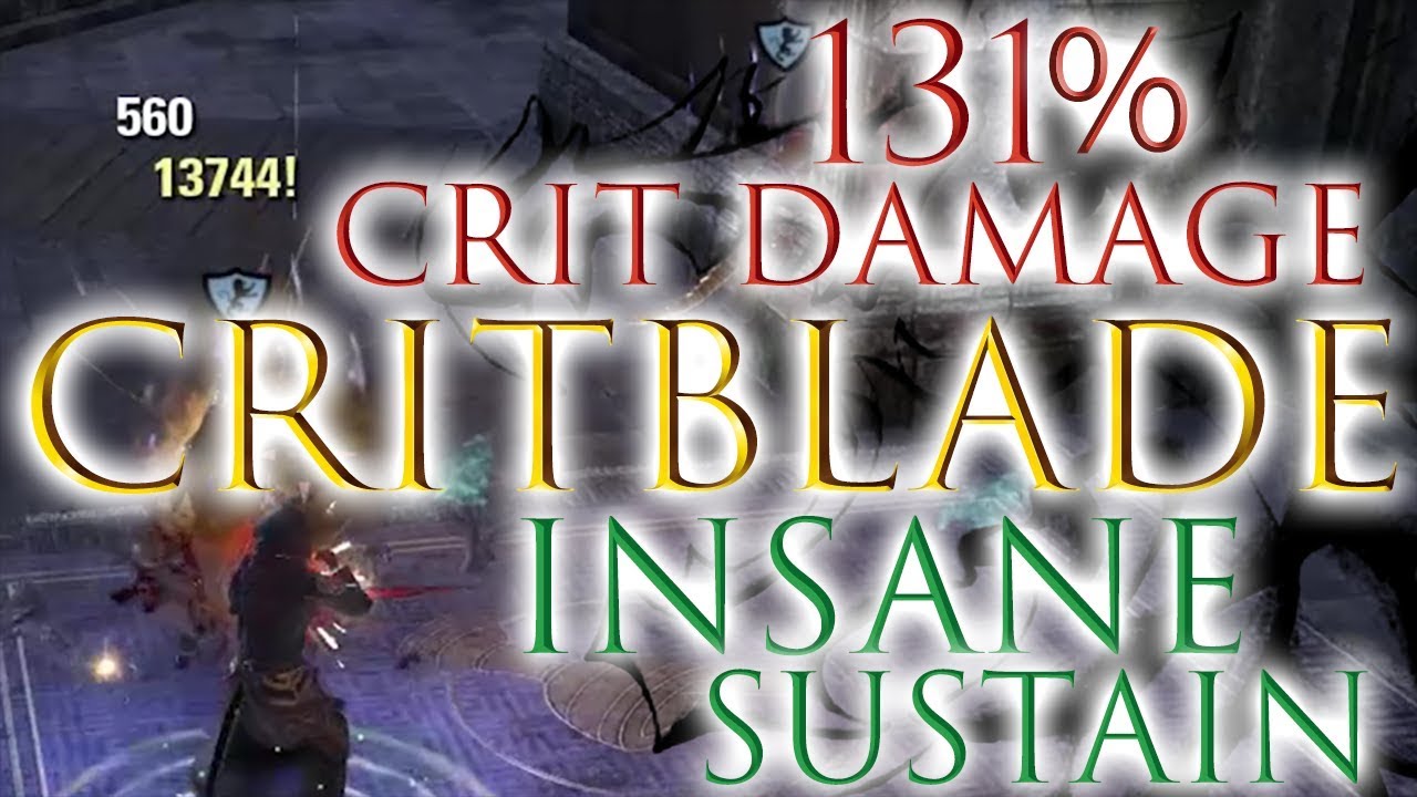 Critblade ⚔ Stamina Nightblade PvP Build / Gameplay - ESO - Dragonhold