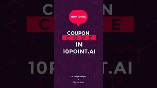 How to use 'Coupon code' in 10point.ai app and avail  discounts #rdsharma #ytshorts #classtenth screenshot 4