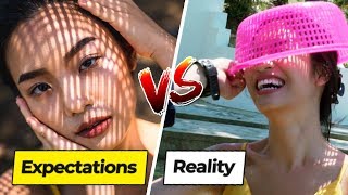 Expectations vs Reality Of Instagram Photos On A Restricted Island screenshot 4