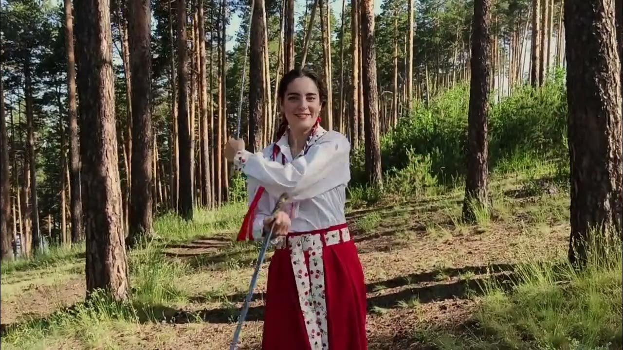Фланкировка "Жемчуга" - YouTube