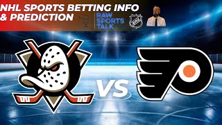 Anaheim Ducks VS Philadelphia Flyers￼ 3/18/26 Free NHL Stats & Betting info