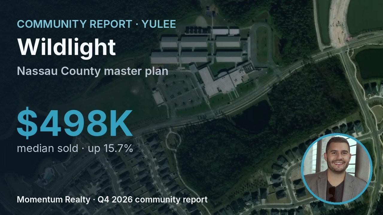 Wildlight (Yulee, FL): Homes, Prices & What to Know (Q4 2026 update)