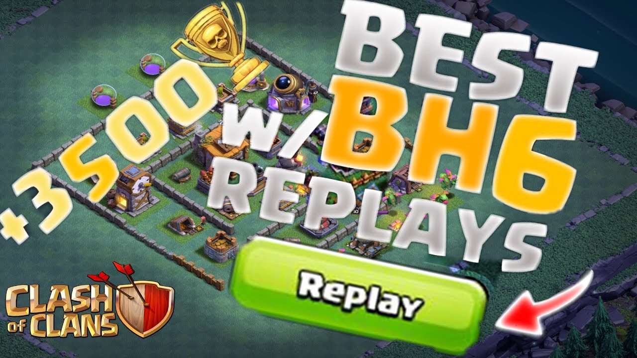 The Best Builders Hall 6 BH6 Defensive Base WITH PROOF Anti 1 Star