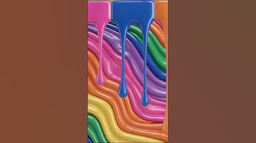 Color Melt – Hypnotic Loop Animation #short #loop