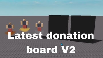 Add Donation Board to your game! ways to earn robux from your game | roblox studio tutorials