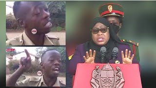 TAZAMA VIDEO ya ASKARI ALIYESIFIA GONGO, ILIYOMKERA RAIS SAMIA AKAIZUNGUMZA MBELE ya IGP SIRRO LEO..