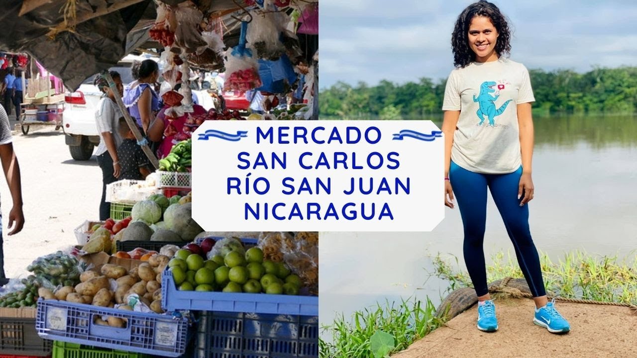 Así es el mercado de San Carlos Río San Juan Nicaragua