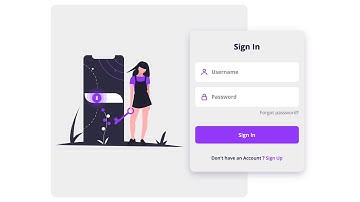Log In / Sign Up | html & css