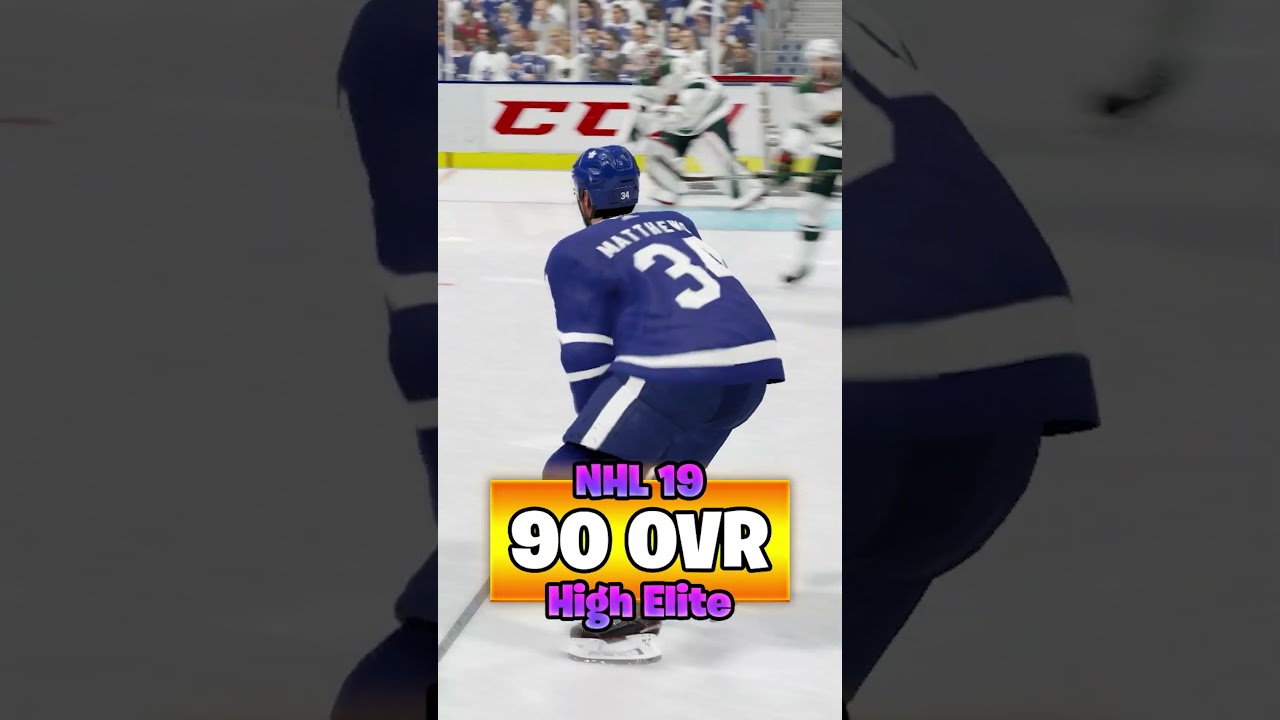Auston Matthews Throughout The Years NHL 16 to NHL 24 