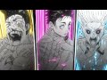 Yuta Vs Ryu Vs Uro Triple Domain Clash JJK 178 Manga Animation 4K 