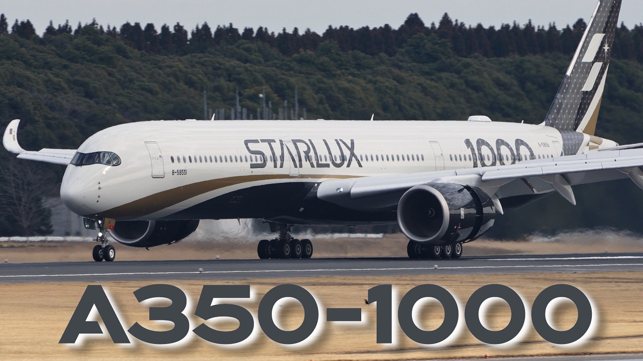 Starlux Airbus A350-1000 Carbon Fiber Livery B-58551 | A350-900 B