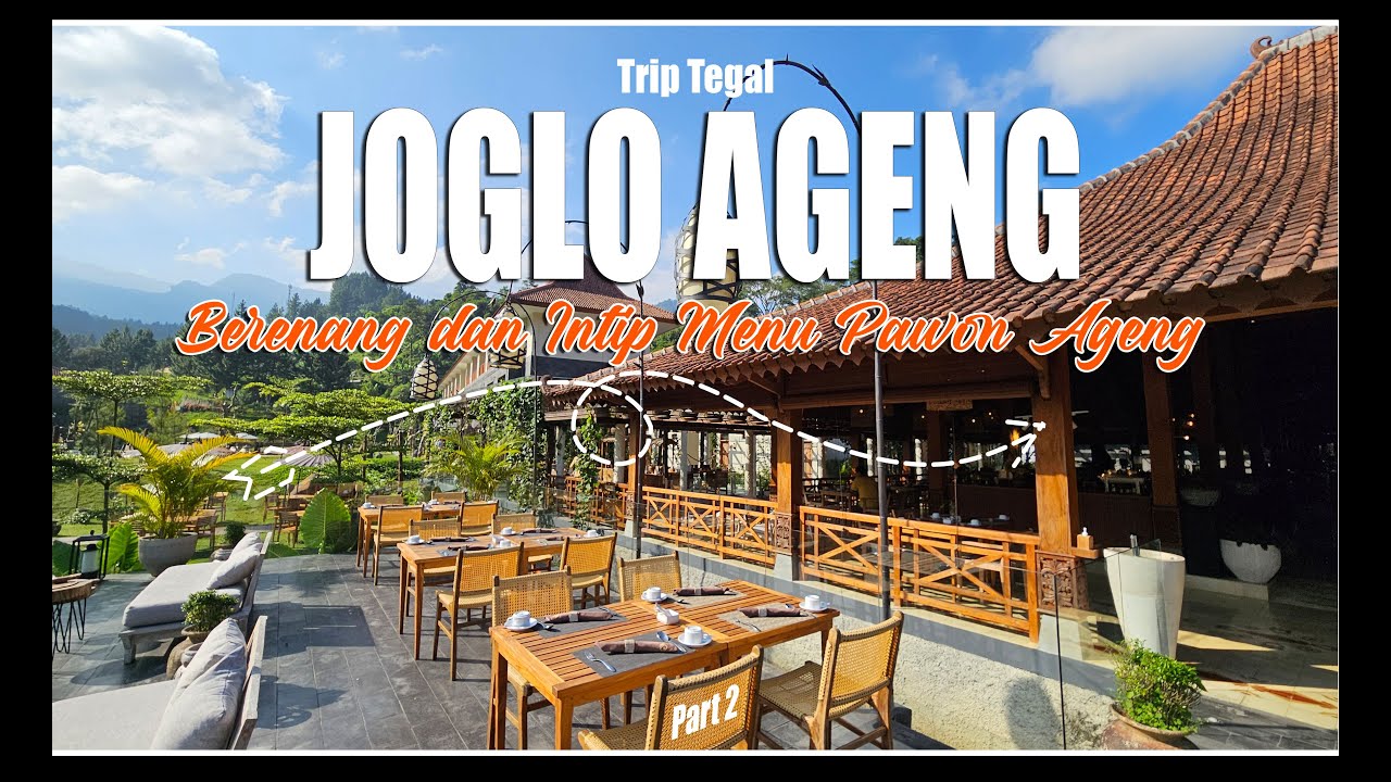 Trip Tegal JOGLO AGENG |Part Akhir| Berenang, Keliling Hotel & Kulineran di Resto Pawon Ageng