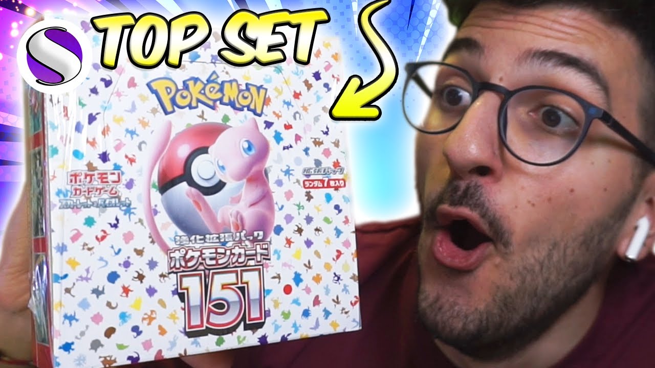 APRO Il MIGLIOR SET di CARTE del 2023 - POKEMON 151 - YouTube