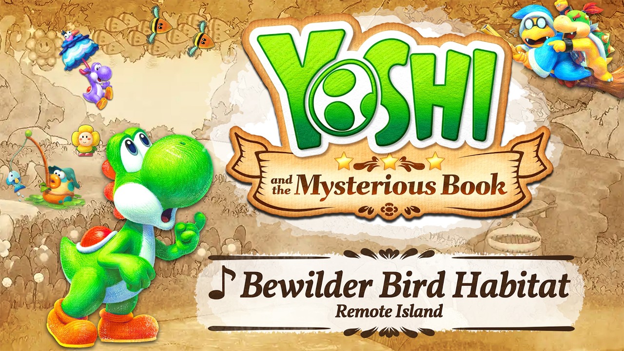 Bewilder Bird Habitat - Yoshi and the Mysterious Book [OST/SFX] - YouTube