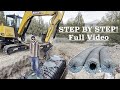 Septic system install with EZ flow!