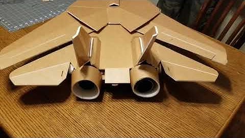 Scratch built F14 control test