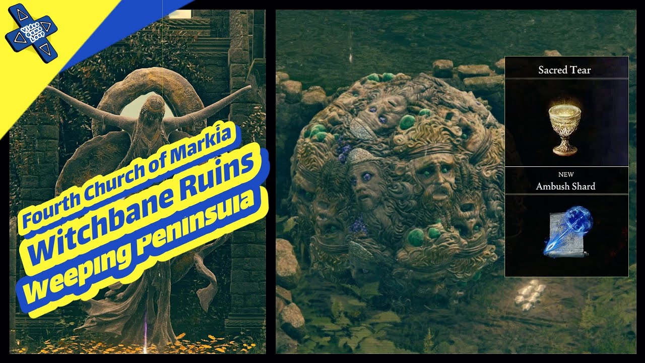 Elden Ring Witchbane Ruins ( Fourth Church of Marika ) YouTube
