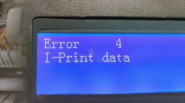 Error 4 print data mismatch fix case