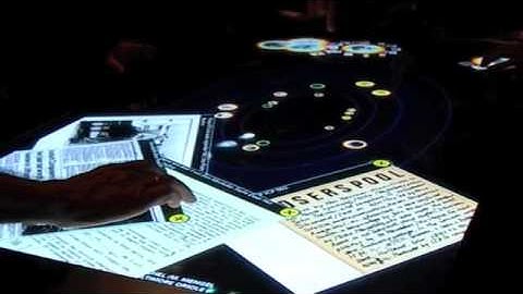 Studio Sophisti Multi-Touch Table in the Bimhuis Amsterdam with MCN-archive