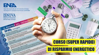 Corso (super rapido) di risparmio energetico screenshot 4