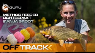 Method Feeder Compact Vissen Met Anja Groot Off Tracktackle Guru Benelux