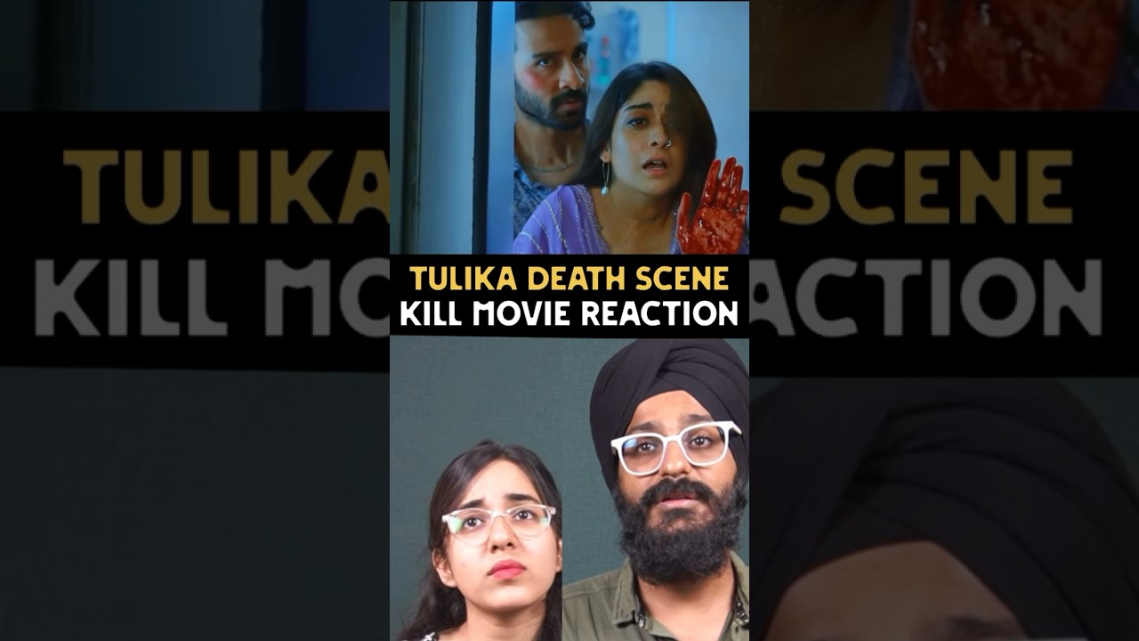 We were shocked!! KILL MOVIE heartbreaking scene😭💔 #kill #killmovie #shorts