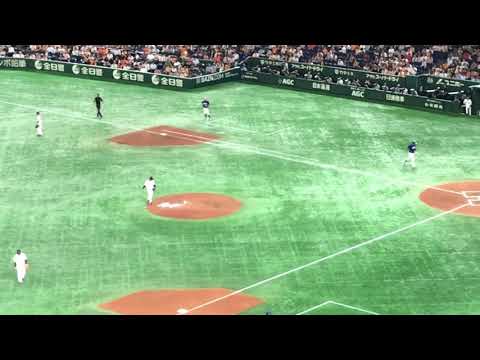 山下の緊張の守備と亀井義行の素晴らしい守備【読売ジャイアンツ 対 中日ドラゴンズ 2019.9.5】