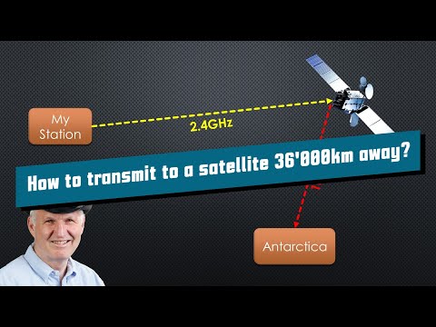 #327 QO-100 Reach a geostationary satellite on Wi-Fi frequency?