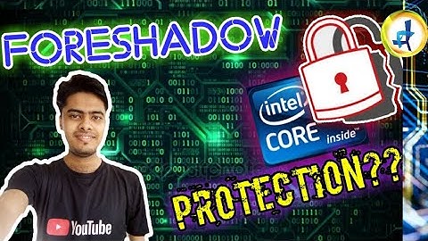 How to protect your pc from Intel Foreshadow | English | L1 Terminal Fault |