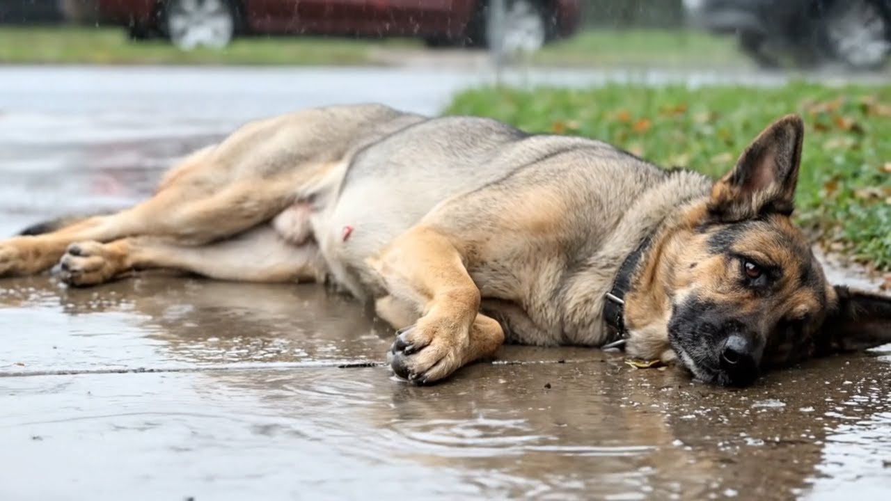 The Starving German Shepherd Was Almost Giving Up — Until a Miracle Happened