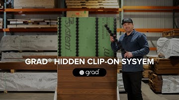 Arbor Wood Co. x Grad® Hidden Clip-On System