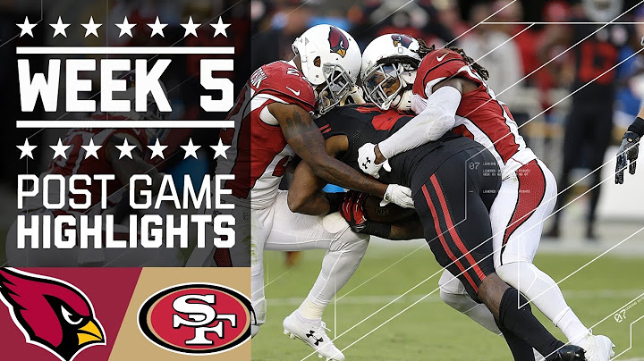 Cardinals vs. 49ers | NFL Week 5 Game Highlights