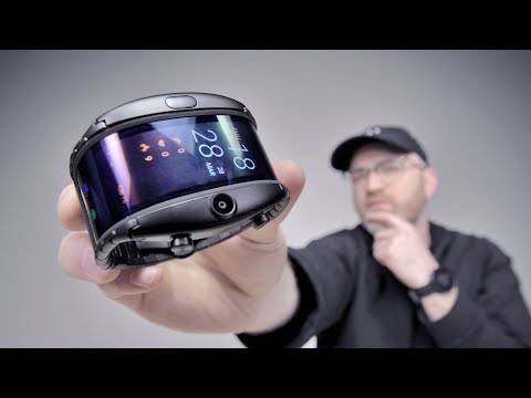 The Most Futuristic Flexible Display Phone