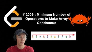 Minimum Number of Operations to Make Array Continuous | 2009 Leetcode | Rust
