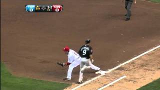 2011/06/17 Phillips' strong throw