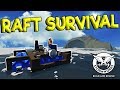 SURVIVING ON A RAFT DURING A STORM! - Stormworks: Build and Rescue Gameplay - Sinking Ship Survival