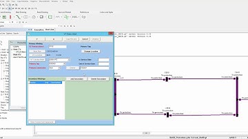 Building database and relay setting in CAPE