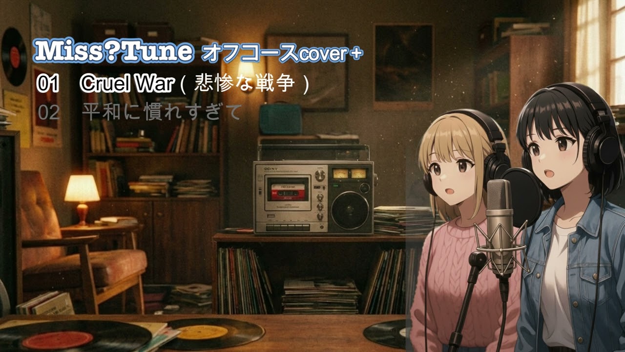 MissTune【オフコースcover＋】悲惨な戦争/平和に慣れすぎて（Original）