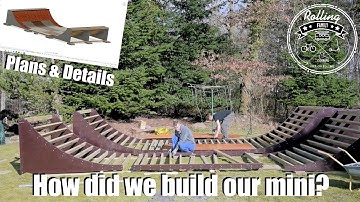 How did we build our backyard miniramp? In detail!